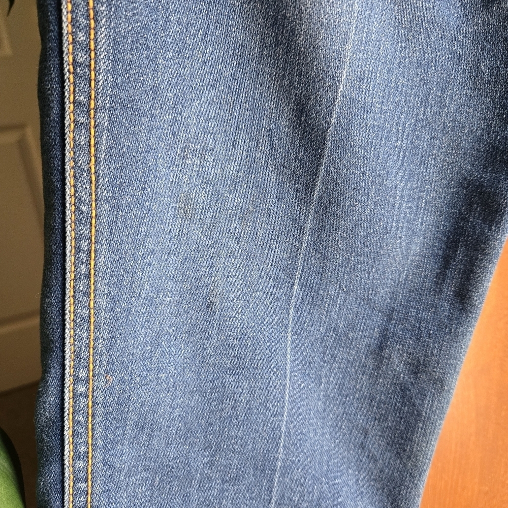 Vintage Gitano Women's Straight Leg Blue Jeans - Picture 6 of 9
